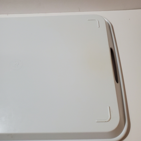 Holiday Poinsettia Melamine Plastic Tea Serving Tray - Picture 6 of 12